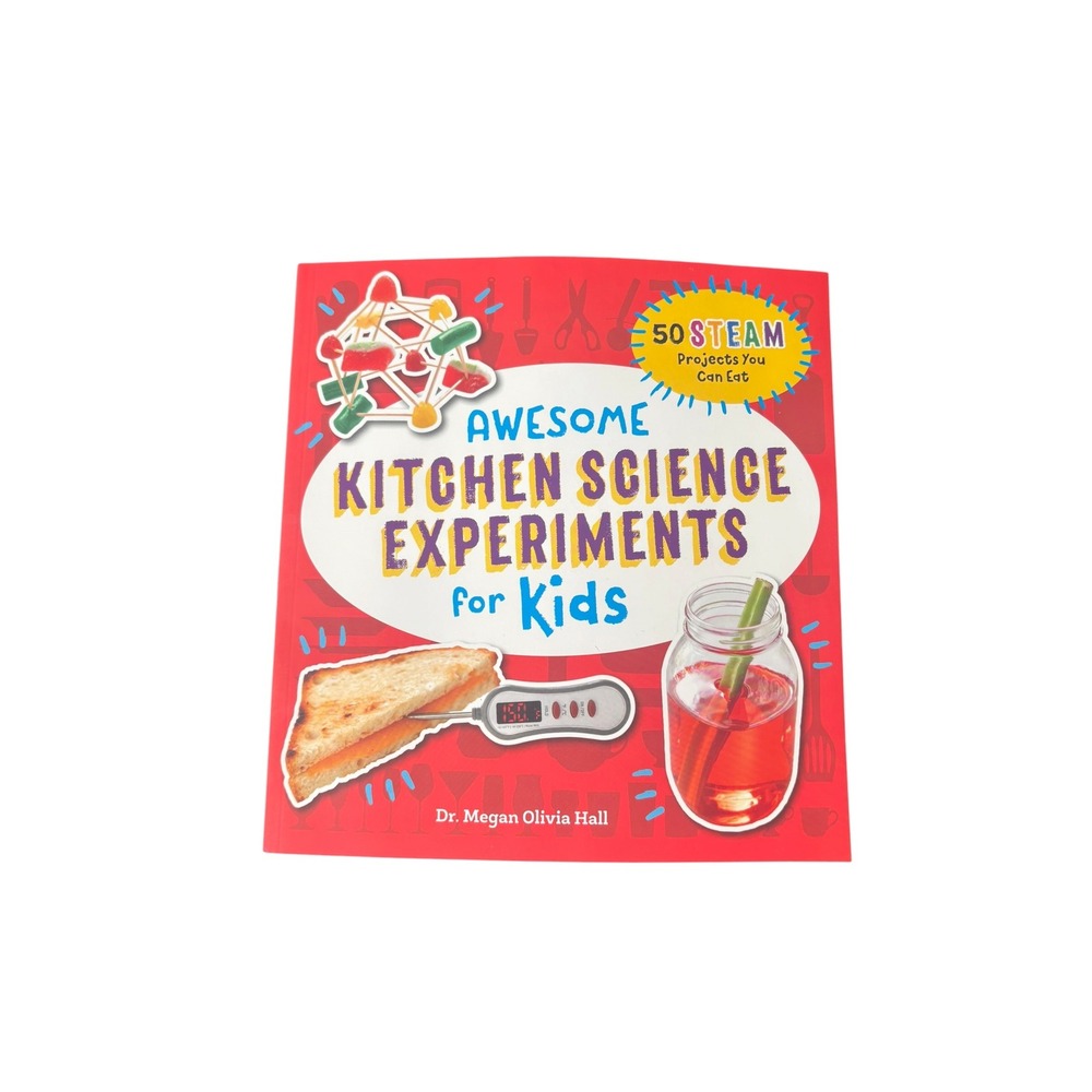 Awesome Kitchen Science Experiments for Kids Paperback Megan Olivia Hall 50 STEA